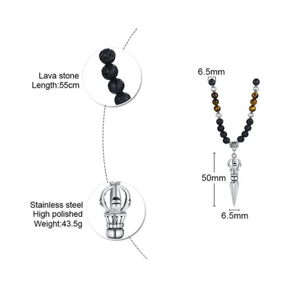 Beads Necklace With Different Style Pendants