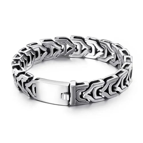 KALEN 19-24CM High Polished Bracelet For Men