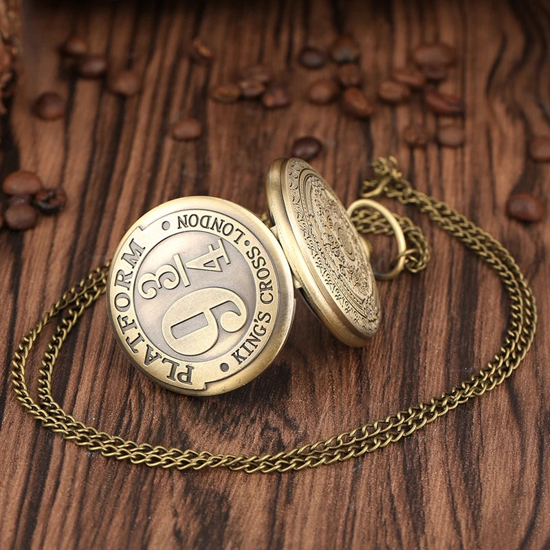 YISUYA Bronze Movie & Anime Quartz Pocket Watches