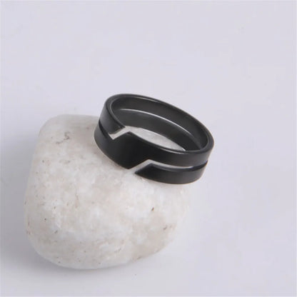 Skyrim Simple Stainless Steel Ring for Men & Women