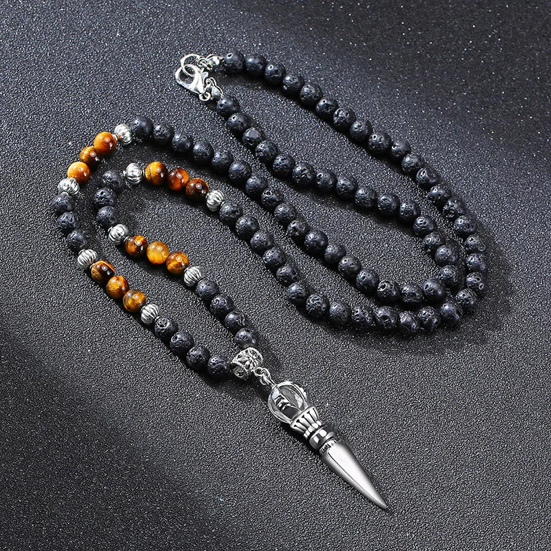 Beads Necklace With Different Style Pendants