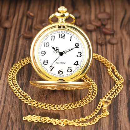 YISUYA Bronze Movie & Anime Quartz Pocket Watches