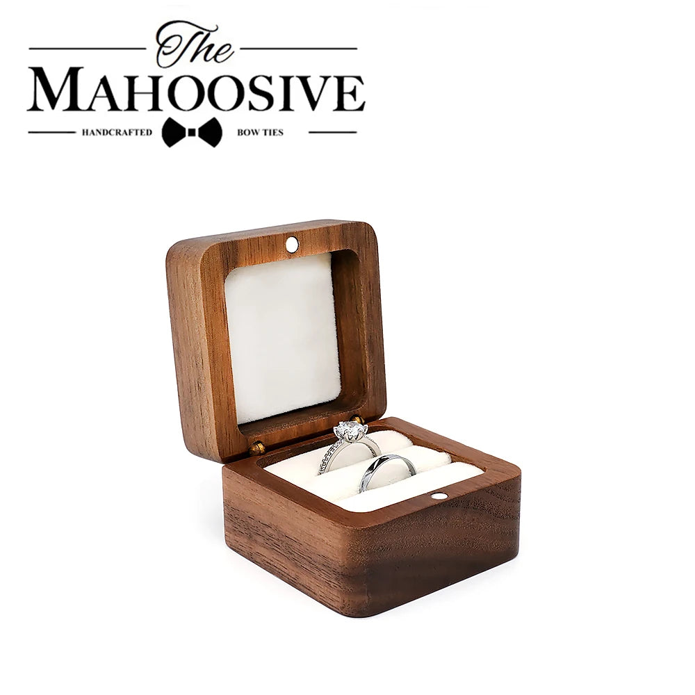 Mahoosive Luxury Wood Jewelry box With White, Beige, Black & Grass padding