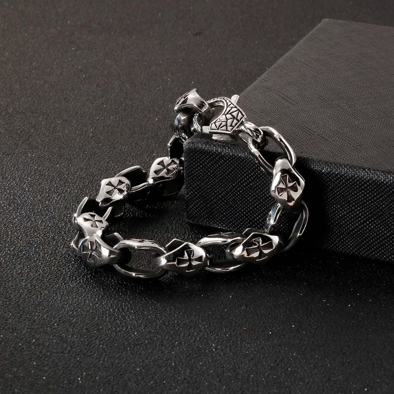 KALEN 19-24CM High Polished Bracelet For Men