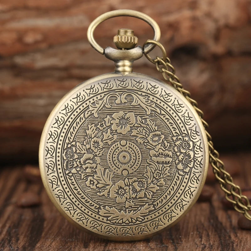 YISUYA Bronze Movie & Anime Quartz Pocket Watches