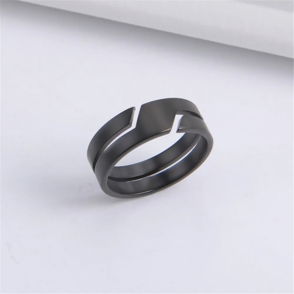 Skyrim Simple Stainless Steel Ring for Men & Women