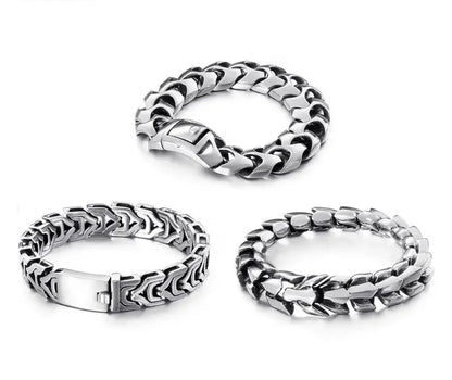 KALEN 19-24CM High Polished Bracelet For Men