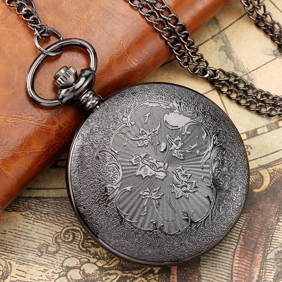 YISUYA Exquise Starry Multi Colour Dial uartz Pocket Watch Pendant