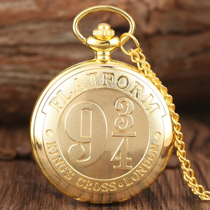 YISUYA Bronze Movie & Anime Quartz Pocket Watches