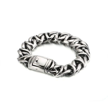 KALEN 19-24CM High Polished Bracelet For Men