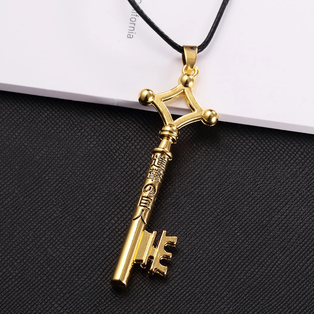 SUMENG Anime Attack On Titan Key Necklace - Eren`s Key