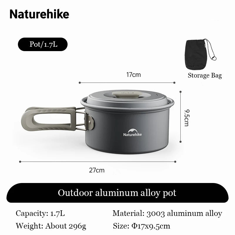 Naturehike Outdoor Cookware Set