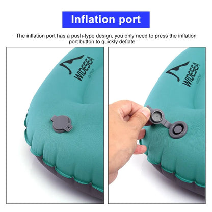 Widesea Portable Inflatable Camping & traveling Pillow