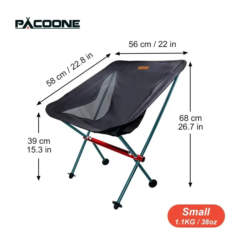 PACOONE Outdoor Foldable & Breathable Longue Chairs