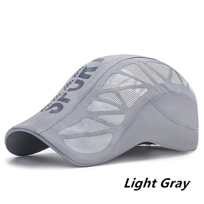 Men & Woman Sport Mesh Sunhat - Quick Dry & Breathable Net Mesh Sunhat