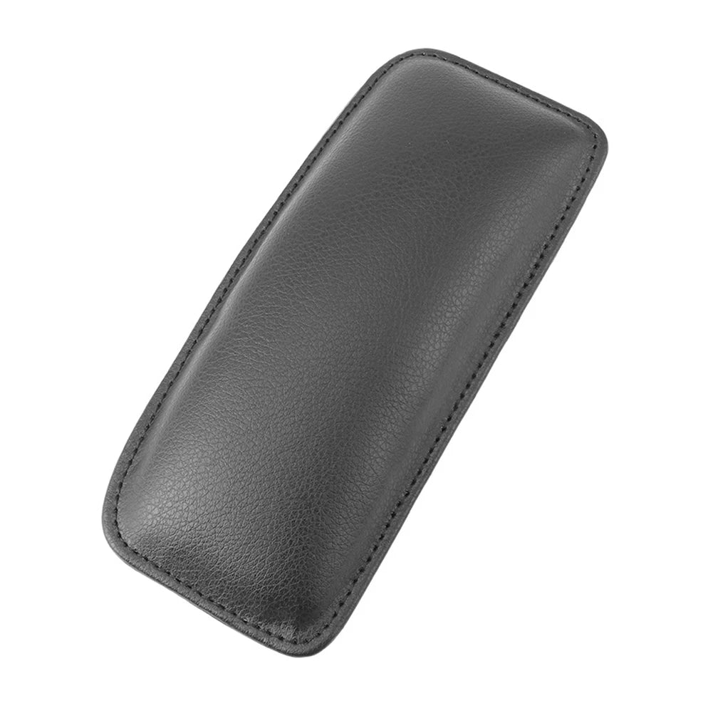 Leather Knee Pad for Car Interior - 18X8.2cm- Comfortable Elastic Cushion with Memory Foam.