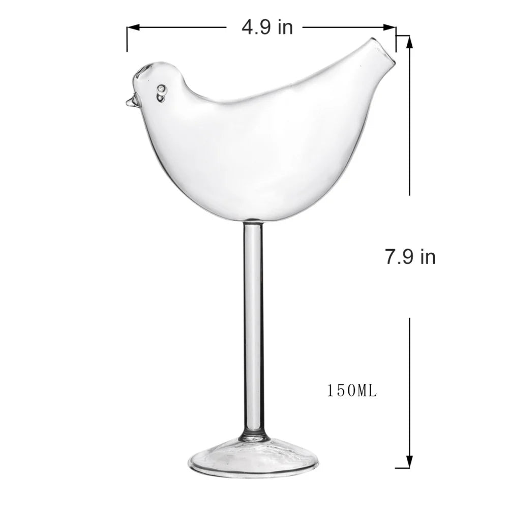 Stylish Cocktail, Goblet, Flamingo And Rose Drinking Glasses