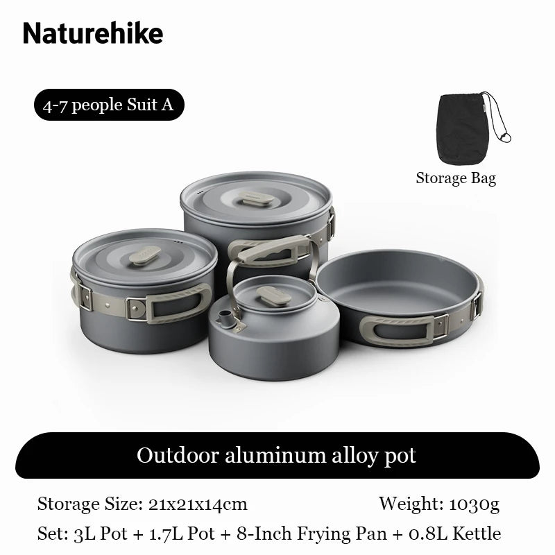 Naturehike Outdoor Cookware Set