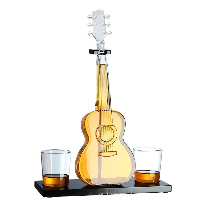 Luxury Guitar/Violin Decanter - Transparent & Thickened Crafted