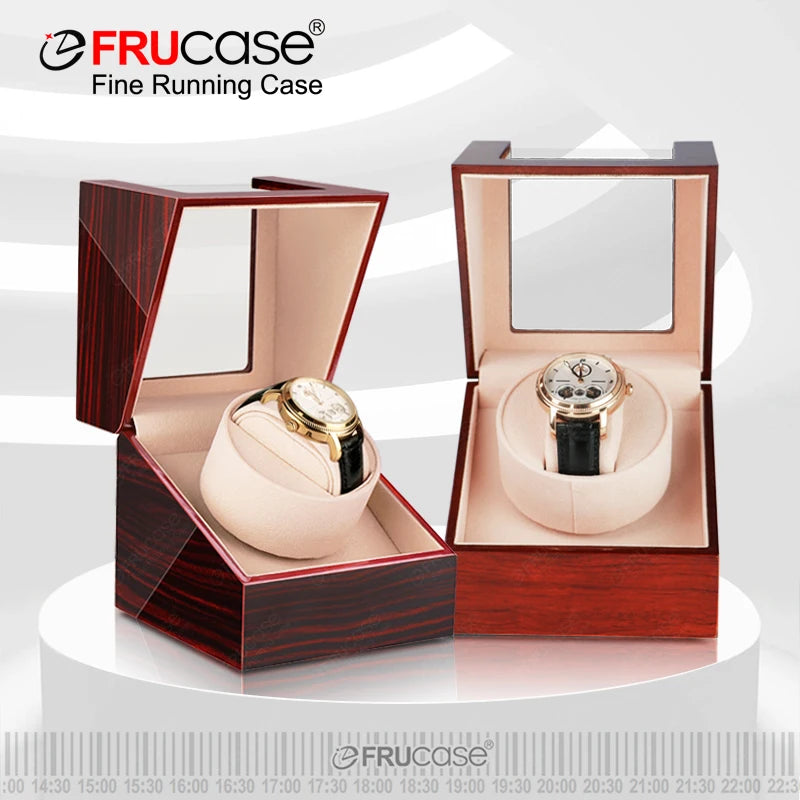 FRUCASE Automatic Watch Winder for Automatic Watches With USB Cable & Battery As Option