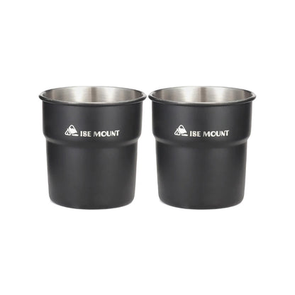 ISE MOUNT Outdoor 300ml Stainless Steel Cups