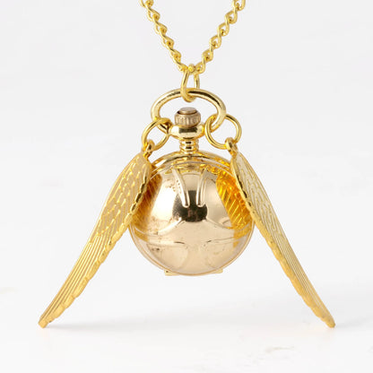 DQG Harry Potter Golden Ball Pendant Pocket Watch