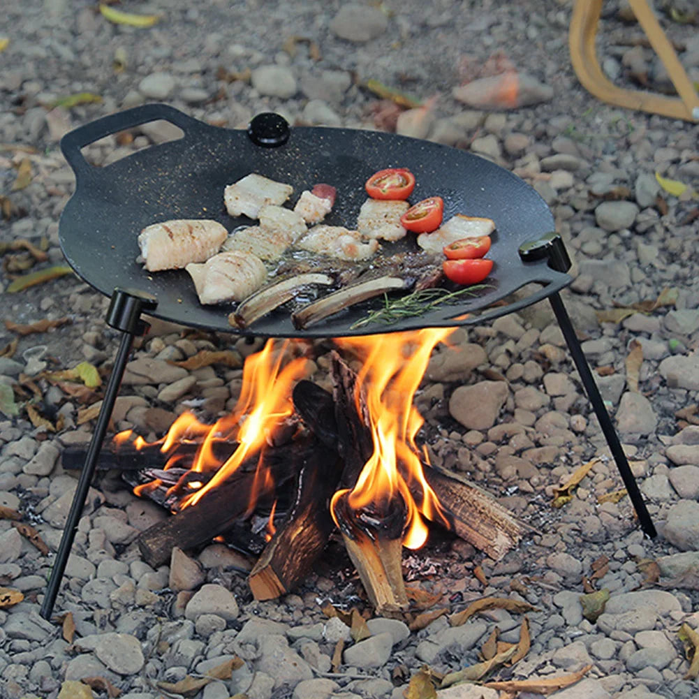 Shunmaii Lightweight Outdoor Camping Multifunctional Pan & Grill