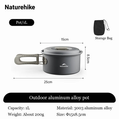 Naturehike Outdoor Cookware Set