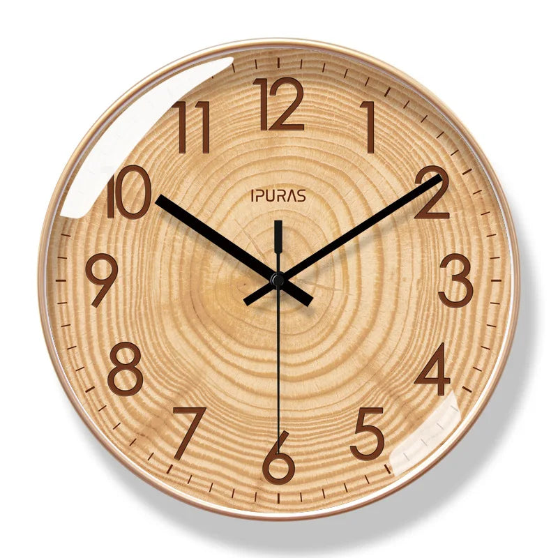 10 inch Retro Luxury Clock - Modern, Creative and Silent Quartz Clock