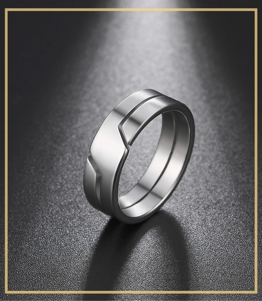 Skyrim Simple Stainless Steel Ring for Men & Women