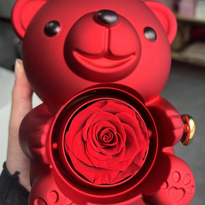 Beautifull Plastic Teddy Bear Gift & Display Box