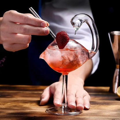 Stylish Cocktail, Goblet, Flamingo And Rose Drinking Glasses