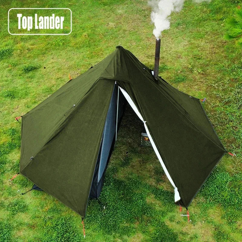 Top Lander Ultralight Double Layer Tipi Teepee Tent