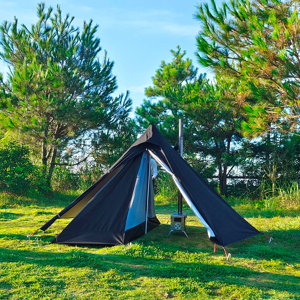 Top Lander Ultralight Double Layer Tipi Teepee Tent