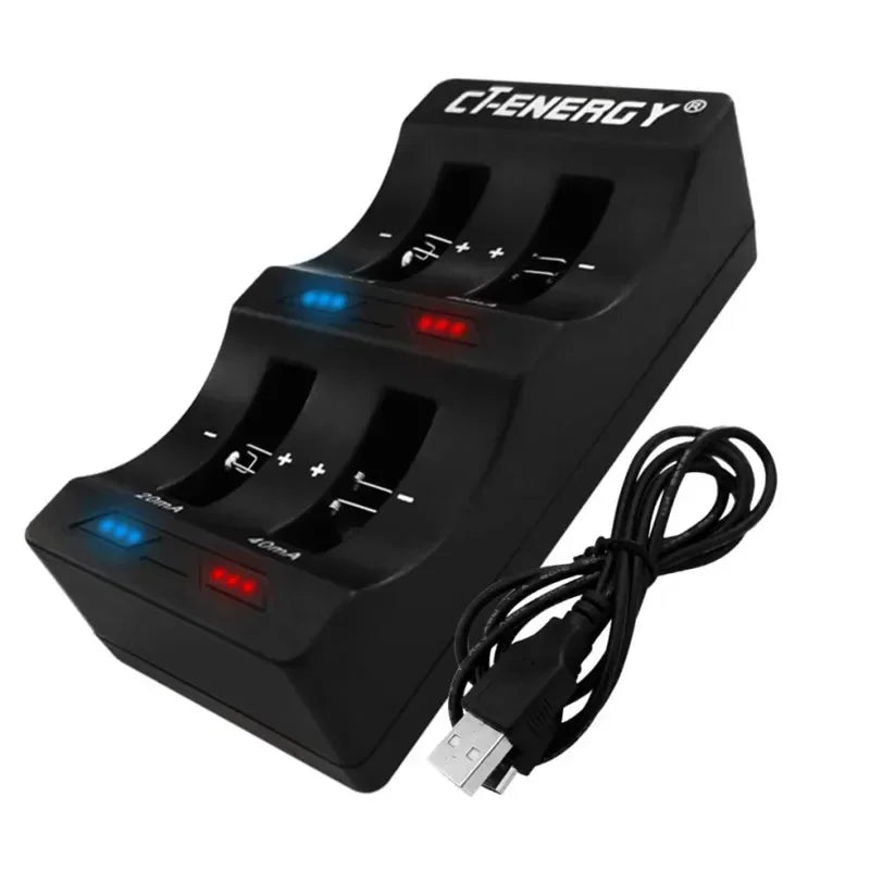 8 Slot Lithium Coin Battery Smart Charger For 1220 1240 1620 1632 2032 2025 2016 2430 2440 2450 2477 Travel Portable Charger