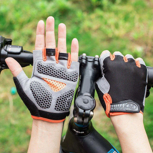 Men & Woman Cycling Bicycle Gloves Half Finger - Breathable, Anti-slip, Training Gloves