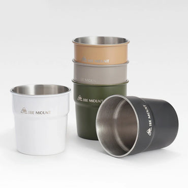 ISE MOUNT Outdoor 300ml Stainless Steel Cups