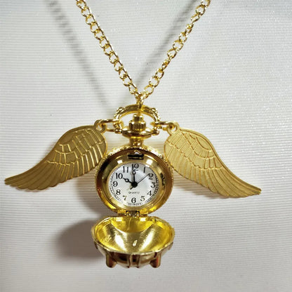 DQG Harry Potter Golden Ball Pendant Pocket Watch