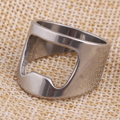 Bottle Opener Stainless Steel Ring