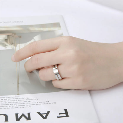 Skyrim Simple Stainless Steel Ring for Men & Women