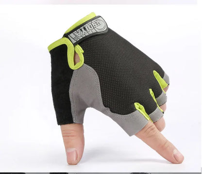 Men & Woman Cycling Bicycle Gloves Half Finger - Breathable, Anti-slip, Training Gloves