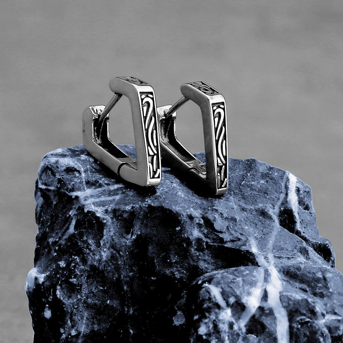 Fashion Vikings Minimalist Stainless Steel Earrings