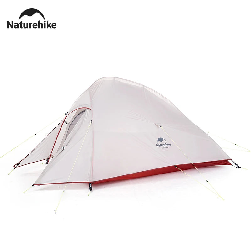 Naturehike 2 Person Camping Tent Ultralight Waterproof Nylon Trekking Tents Hiking Backpacking Shelter Tent Outdoor Travel Tent