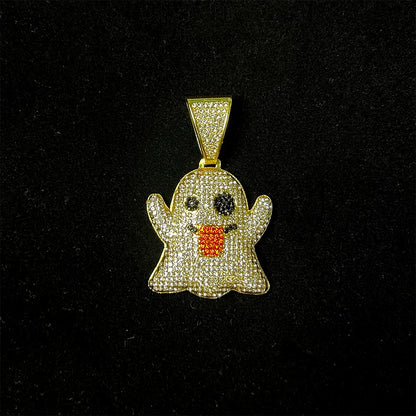 ULJ Spooky Iced Out Pendant Variants With AAA Rhinestones