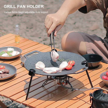 Shunmaii Lightweight Outdoor Camping Multifunctional Pan & Grill