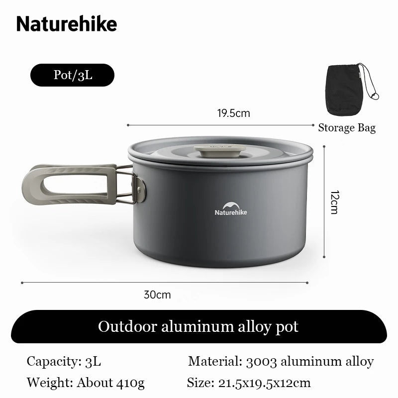 Naturehike Outdoor Cookware Set