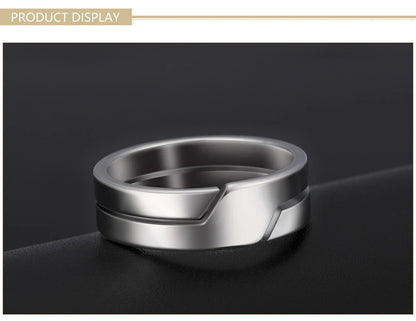 Skyrim Simple Stainless Steel Ring for Men & Women