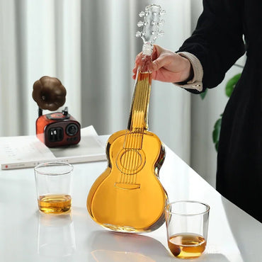 Luxury Guitar/Violin Decanter - Transparent & Thickened Crafted