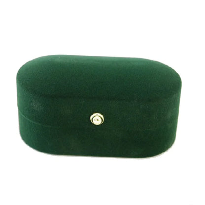 Velvet Double Ring Jewelry Case