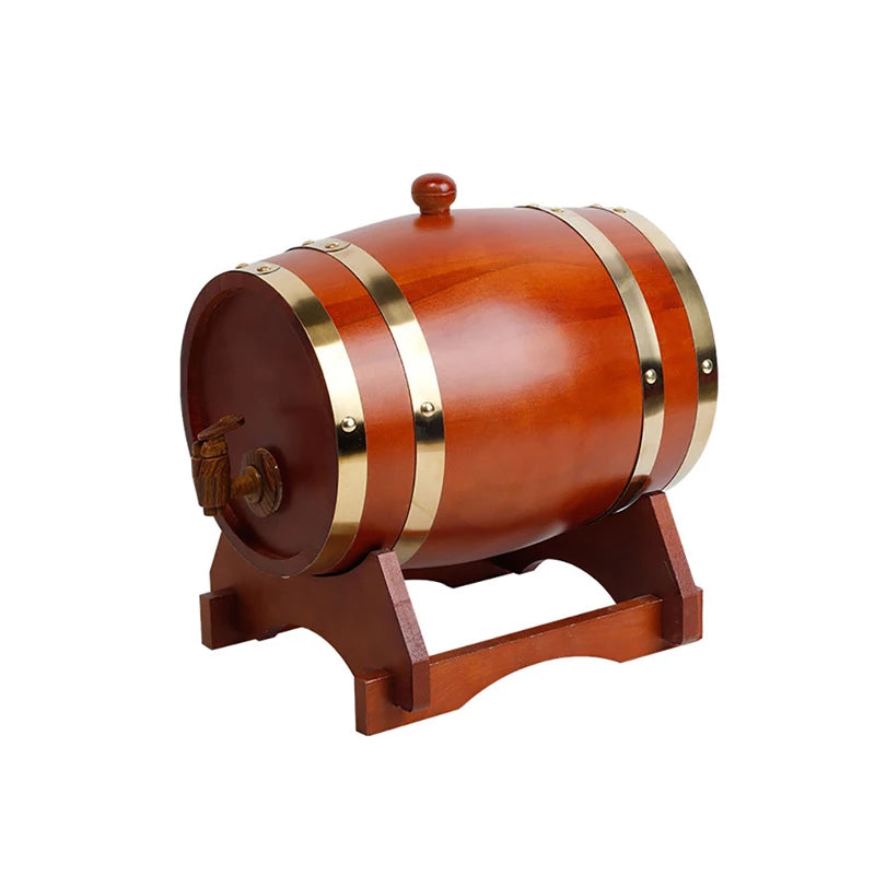 UNTIOR Wood Barrel Oak - Decanter, Decoration, Brewing Equipment - Beer, Wine, Whisky & Rum